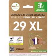 Jetline cartouche encre rse E29 BK+CL XL