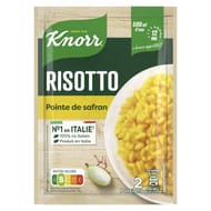Knorr risotto pointe de safran plat cuisiné en 12 min 175g