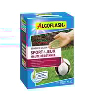 Algoflash semences gazon sports et jeux haute résistance 2,5kg