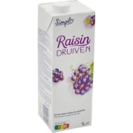 Jus de raisin 1l