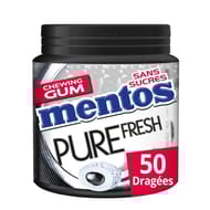 Mentos gum pure fresh réglisse 50d-100g