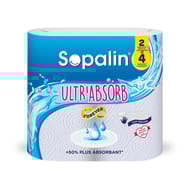 Sopalin essuie tout ultr'absorb blanc fsc x2=4