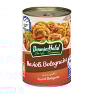 Dounia ravioli bolognaise halal 1/2 400g