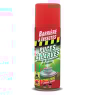 Barrière à insectes puces et larves - aérosol auto diffusant 200mL