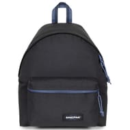 Sac a dos eastpak padded coloris noir lisere bleu