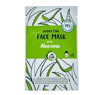 Carrefour soft masque visage tissu hydratant x1
