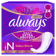 Always expert daily extra protect normal protège-slips  x24