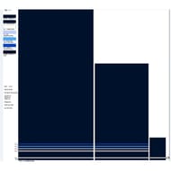 Serviette 50x90cm bleu marine