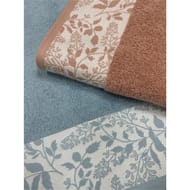Drap de douche 70x140cm bleu garden