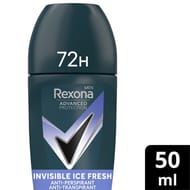 Rexona men déodorant bille invisible ice 50ml