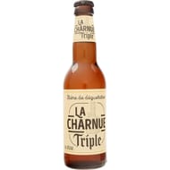 Carrefour bière la Charnue triple 33cl 8%vol