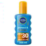 Nivea sun protection solaire spray protect & bronze spf 30 200ml