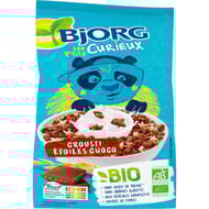Bjorg crousti étoiles choco les petits curieux bio 375g