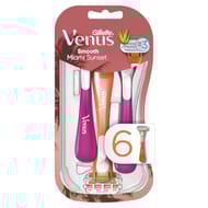 Venus Miami sunset smooth rasoir jetable pour femme x3