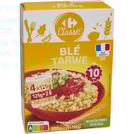 Carrefour classic' blé 4 sachets de 125g