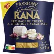 Rana pâtes fraiches girasoli fromage de chèvre et oignons de tropéa +30% offerts 325g