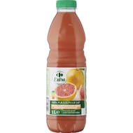 Carrefour extra pur jus de pamplemousse 100% 1l