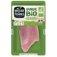 Nature de France escalope extra fine de dinde bio x1