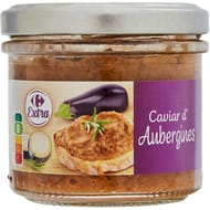 Carrefour extra caviar d'aubergines 100g