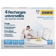 Carrefour recharge sachet 4x800g lavande