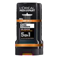Men expert gel douche action totale 5en1 xl lot de 2 x 300 ml