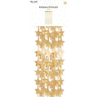Rideau étoiles or 100x200cm