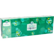 Carrefour soft mouchoirs menthol 4 plis 9x12 paquets