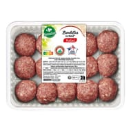 Boulette de boeuf nature halal x15 375g Carrefour sensation