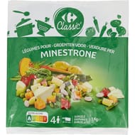 Carrefour classic' légumes pour minestrone 1kg