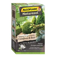 Algoflash naturasol engrais conifères et buis longue durée 800 g