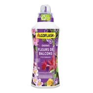 Algoflash engrais fleurs, terrasses et balcons UAB 1 L