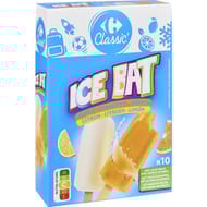 Carrefour classic' 10 bâtonnets orange citron 415g