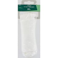 Trefilaction cordon tirage polypropylène tressé.3mm  20m