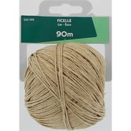 Trefilaction  lin écru 2,0/2 100g 95m