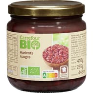 Carrefour bio haricots rouges 410g