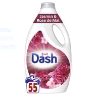 Dash liquide jasmin et rose de mai 55 doses 2.475l