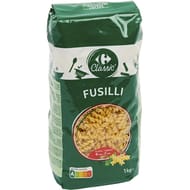 Carrefour classic' pâtes fusilli 1kg