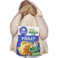 Carrefour classic' poulet blanc prêt à cuire