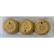 Sablés fourrés fraise x3