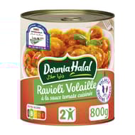Dounia halal ravioli volaille 800g