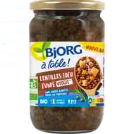 Bjorg lentilles tofu fumé bio 630g