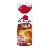 La boulangère brioche tressée 800g