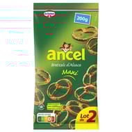 Ancel maxi bretzel d'alsace lot 2 x 200g