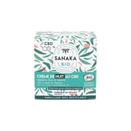 Kanaka bio crème de nuit regenerante cbd & chanvre certifiée bio cosmos 50ml