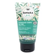 Sanaka bio gommage bio corps cbd & chanvre certifiée bio cosmos 150ml