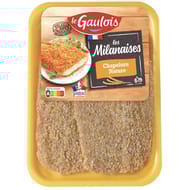 Le Gaulois escalopes de dindes milanaises s/atm x2