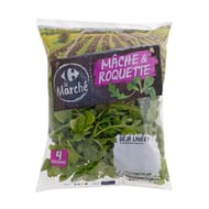 Carrefour le marché salade mâche roquette 125g