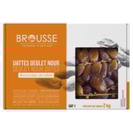 Dattes branchées 2kg Tunisie