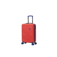 Valise rigide 55 cm rouge country