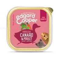 Edgard & cooper paté chiot au canard et poulet 300g
